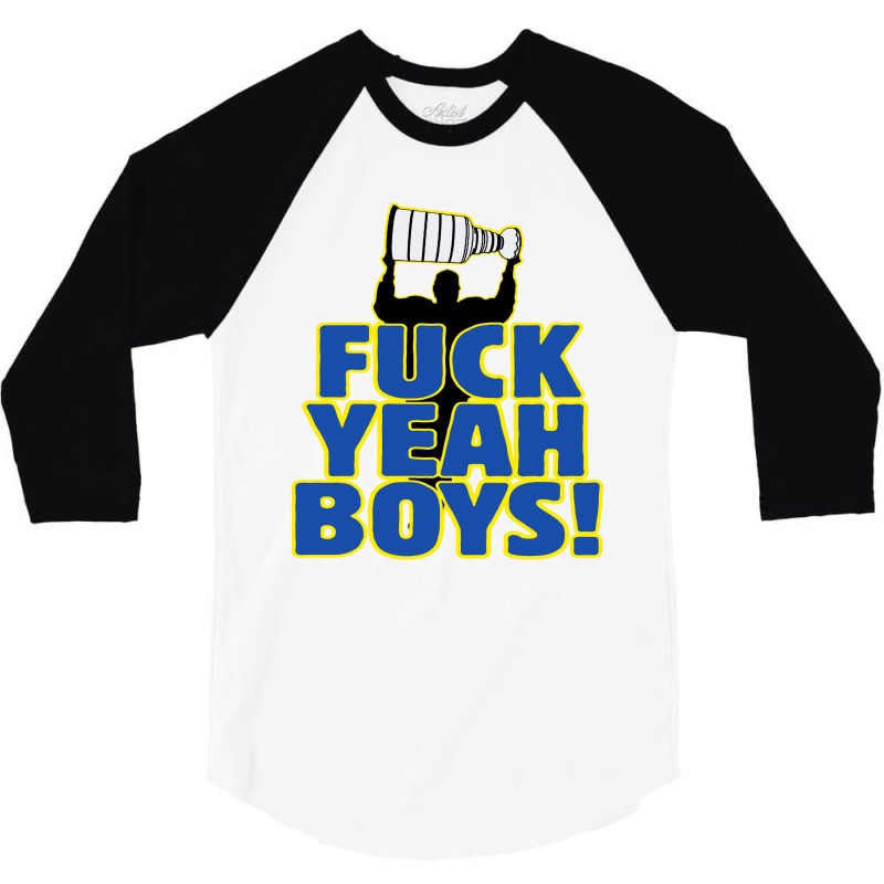 Fuck Yeah Boys 3/4 Sleeve Shirt by Monica Store | Artistshot