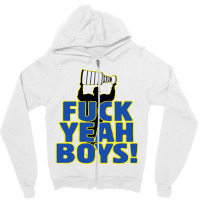 Fuck Yeah Boys Zipper Hoodie | Artistshot