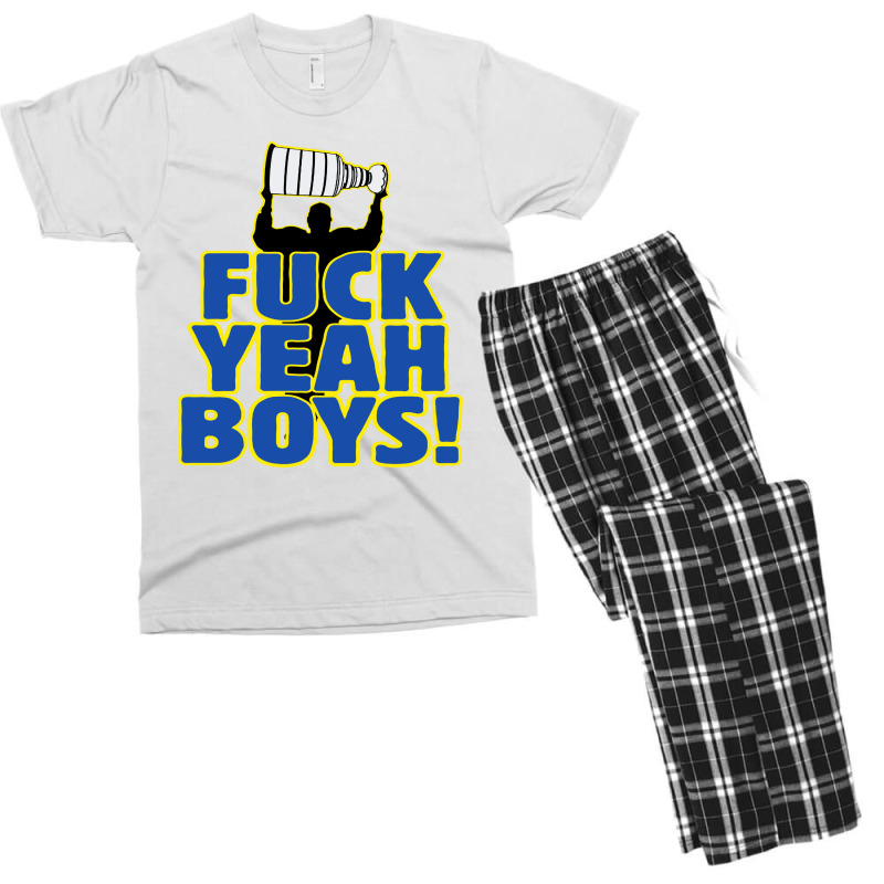 Fuck Yeah Boys Men's T-shirt Pajama Set by Monica Store | Artistshot