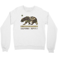 Camouflage California Republic Flag Bear Star Cali La Tshirt Tank Top Crewneck Sweatshirt | Artistshot