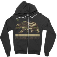 Camouflage California Republic Flag Bear Star Cali La Tshirt Tank Top Zipper Hoodie | Artistshot