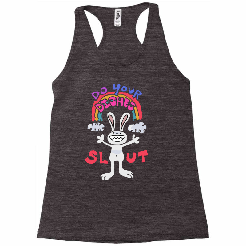 Sam And Max Self Care Racerback Tank by clarencedowner | Artistshot