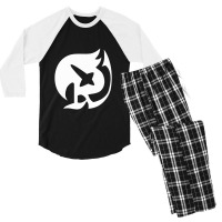 Raven Tail Symbol Men's 3/4 Sleeve Pajama Set | Artistshot