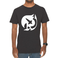 Raven Tail Symbol Vintage T-shirt | Artistshot