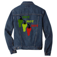 Chili Peppers T  Shirt Hot Hot Hot Chil T  Shirt Men Denim Jacket | Artistshot