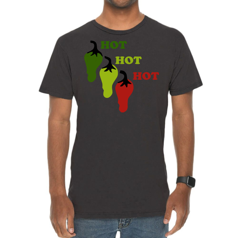 Chili Peppers T  Shirt Hot Hot Hot Chil T  Shirt Vintage T-shirt | Artistshot