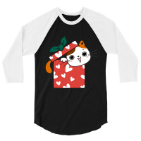 Cat In The Box 3/4 Sleeve Shirt | Artistshot