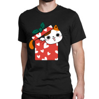 Cat In The Box Classic T-shirt | Artistshot