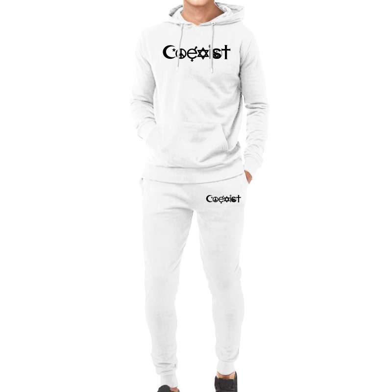 Coexist Symbole1 Hoodie & Jogger Set | Artistshot