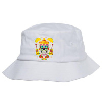 Fiesta Party Sugar Skull Rose Calavera Mexican Cinco De Mayo Bucket Hat | Artistshot