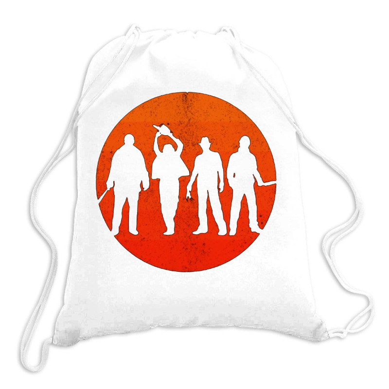 Halloween Friends Drawstring Bags | Artistshot