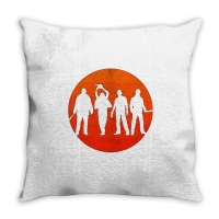 Halloween Friends Throw Pillow | Artistshot