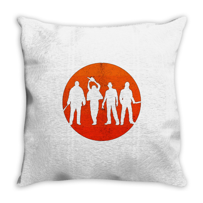 Halloween Friends Throw Pillow | Artistshot