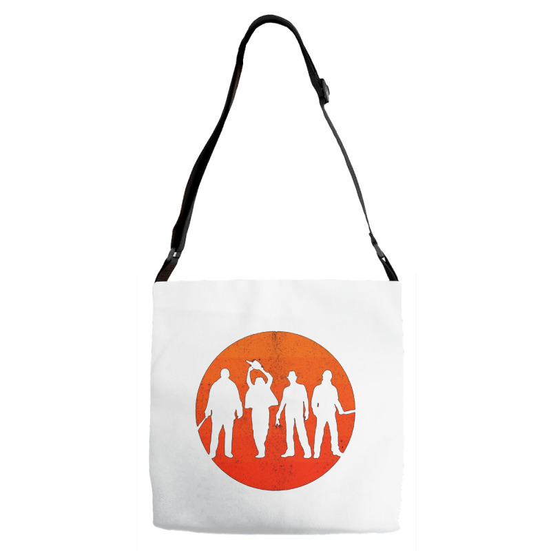 Halloween Friends Adjustable Strap Totes | Artistshot