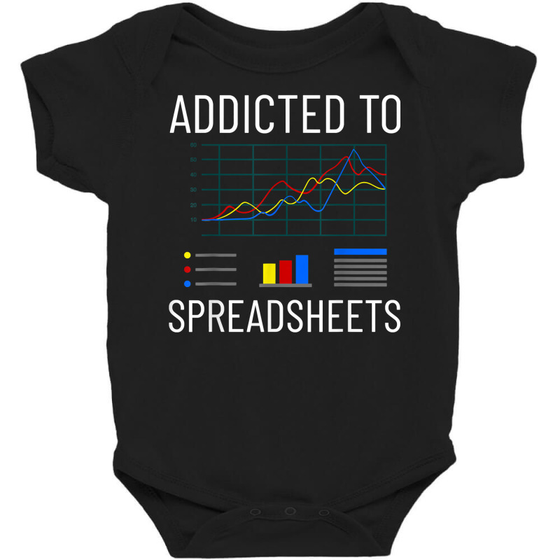 Spreadsheet Calculator Software Budget Templates T Shirt Baby Bodysuit by rierauigentrythe | Artistshot