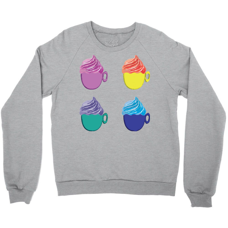 Cool Cup Icecream Dessert Collection T  Shirt Cup Ice Cream Dessert Il Crewneck Sweatshirt | Artistshot