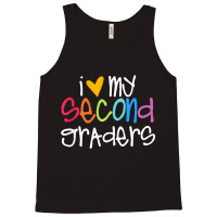 2nd Grade Teacher Shirts I Love My Second Graders Tank Top | Artistshot