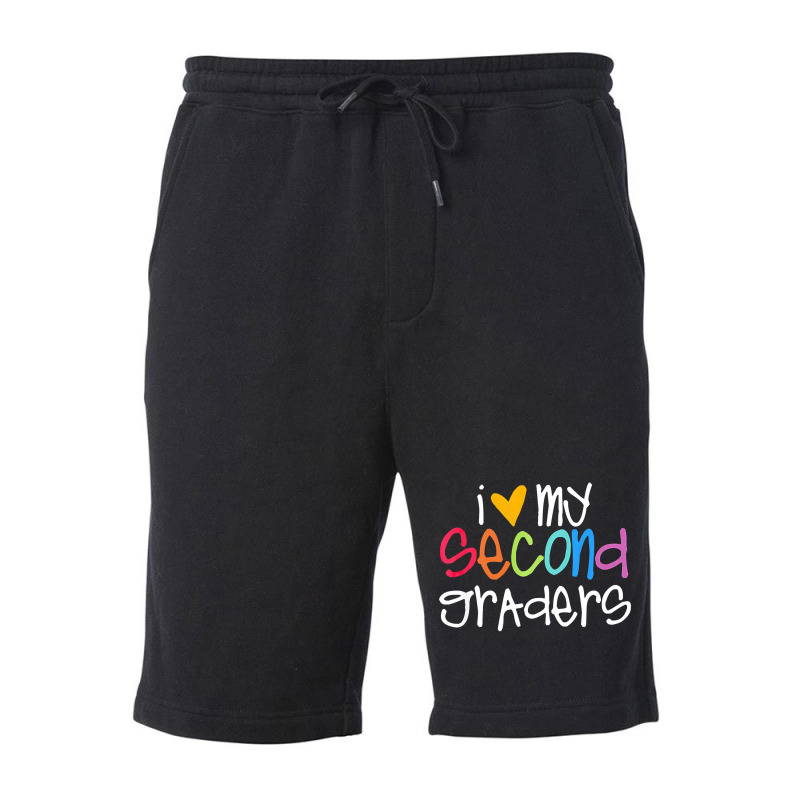 2nd Grade Teacher Shirts I Love My Second Graders Fleece Short | Artistshot