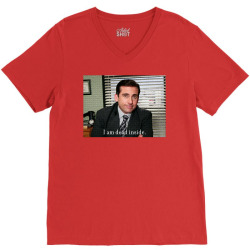 Custom The Office I Am Dead Inside T-shirt By Sengul - Artistshot