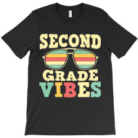 2nd Grade Vibes 2nd Grade Colorful Shirt T-shirt | Artistshot