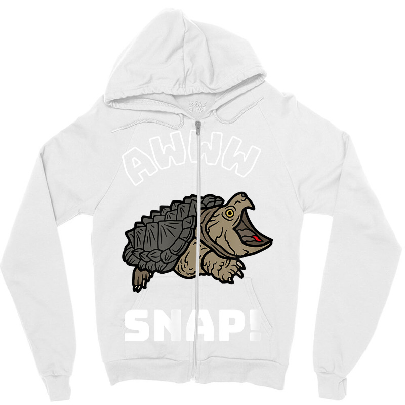 Alligator Snapping Turtle Meme For Men Women Kids Zipper Hoodie | Artistshot