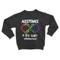 Autism Awareness Wear Red Instead In April 2021 Redinstead T Shirt Toddler Sweatshirt | Artistshot