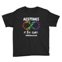 Autism Awareness Wear Red Instead In April 2021 Redinstead T Shirt Youth Tee | Artistshot