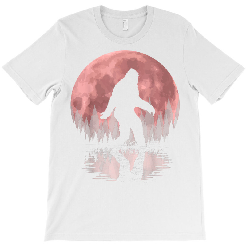 Bigfoot Moon Graphic Night Forest! Cool Sasquatch Men Women T Shirt T-shirt | Artistshot