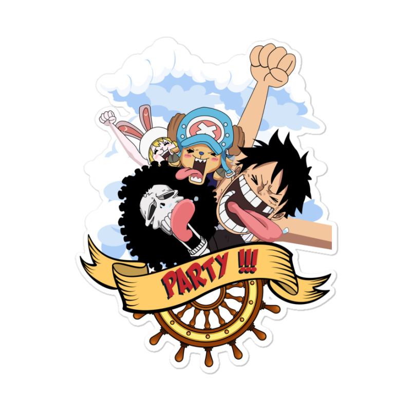 Custom One Piece Sticker By Mounir-art - Artistshot
