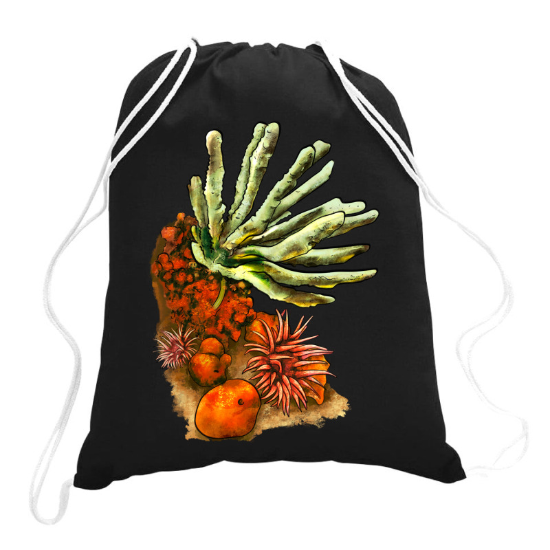 Coral Reef Drawstring Bags | Artistshot