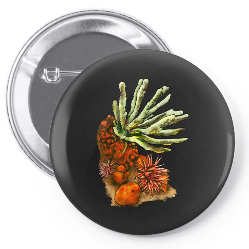 Coral Reef Pin-back Button | Artistshot