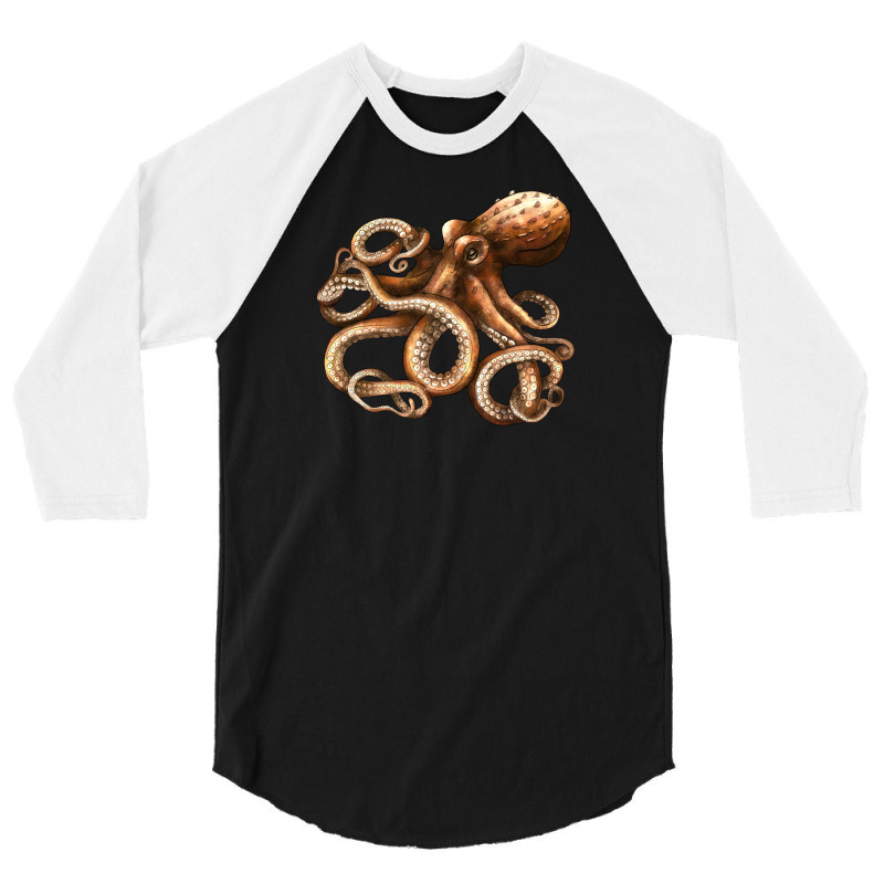 Octopus 3/4 Sleeve Shirt | Artistshot