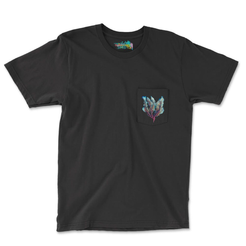 Venus Fan Sea Coral Pocket T-shirt | Artistshot