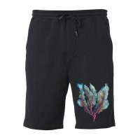 Venus Fan Sea Coral Fleece Short | Artistshot