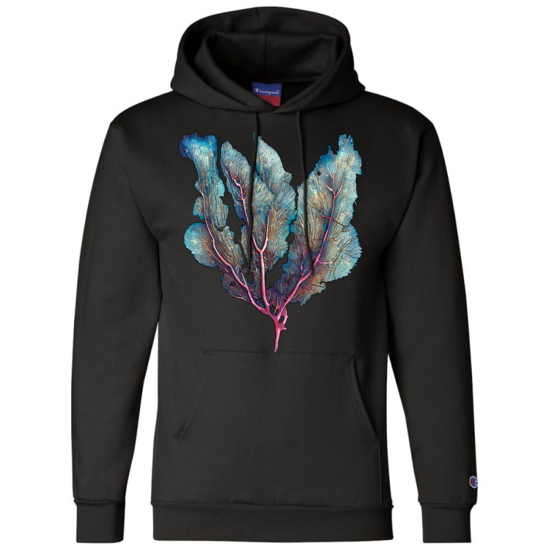 Venus Fan Sea Coral Champion Hoodie | Artistshot