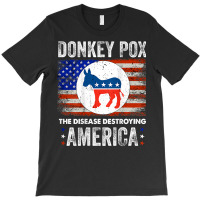 Donkey Pox The Disease Destroying America Back Print T Shirt T-shirt | Artistshot