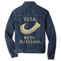 Women Vote We're Ruthless Feminist Women’s Right Vintage T Shirt Men Denim Jacket | Artistshot