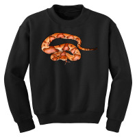 Copperhead Snake Illustrations Youth Sweatshirt | Artistshot