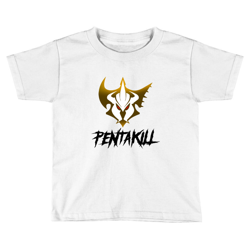 Pentakill Art T Shirt Toddler T-shirt by BLACKHEART | Artistshot