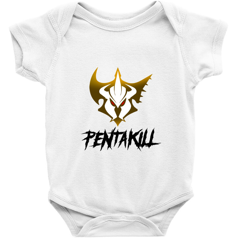 Pentakill Art T Shirt Baby Bodysuit by BLACKHEART | Artistshot