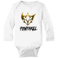 Pentakill Art T Shirt Long Sleeve Baby Bodysuit | Artistshot