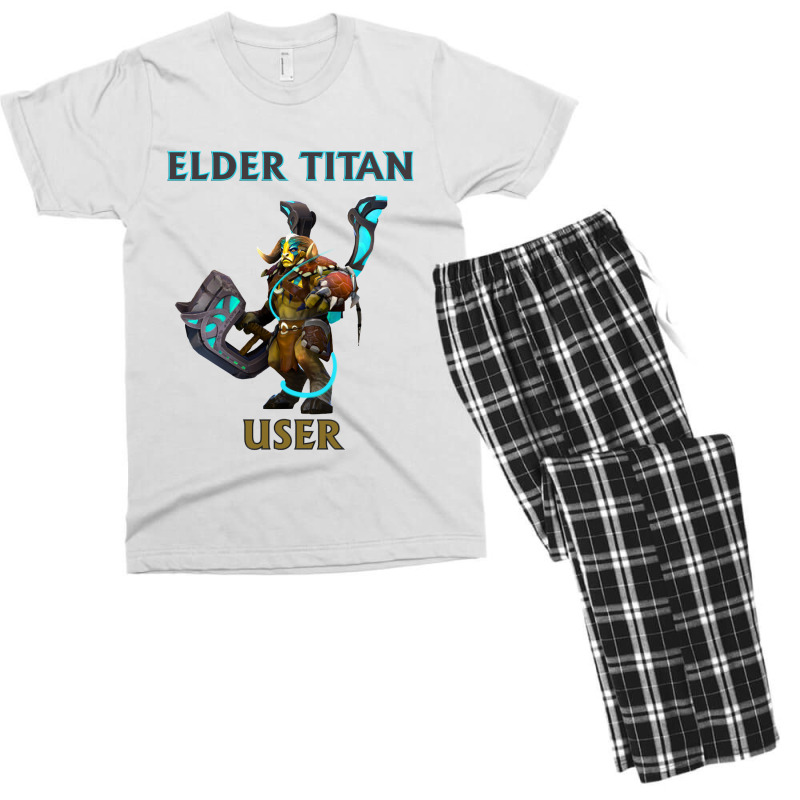 Elder Titan User Men's T-shirt Pajama Set | Artistshot