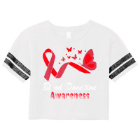 Blood Donor Awareness Support Blood Donation Scorecard Crop Tee | Artistshot