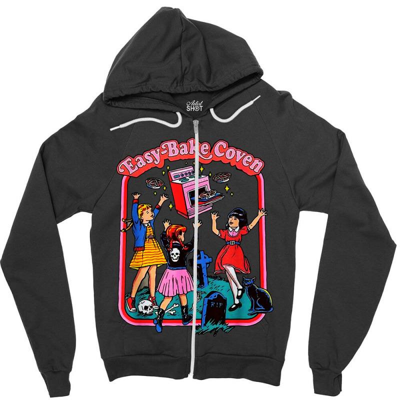 Kids Easy Bake Witch Coven Goth Zipper Hoodie by Alitaz | Artistshot