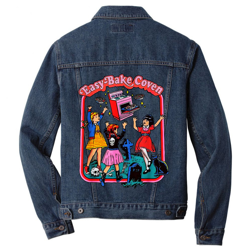 Kids Easy Bake Witch Coven Goth Men Denim Jacket by Alitaz | Artistshot