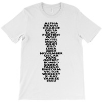 Phonetic Alphabet T-shirt | Artistshot