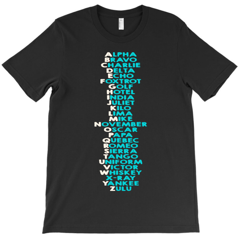 Phonetic Alphabet T-shirt | Artistshot