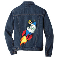 Run Gme Gamestock Men Denim Jacket | Artistshot