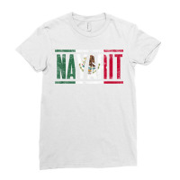 Nayarit Con La Bandera De México T Shirt Ladies Fitted T-shirt | Artistshot