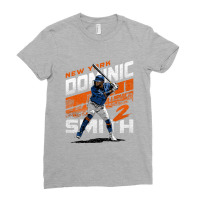 Dominic Smith City Name Ladies Fitted T-shirt | Artistshot